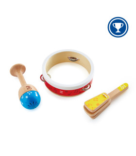 Set De Percusión de 3 Piezas de Juguete Hape