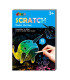 Mini Libros Scratch A6 24 Pz en 6 Diseños con Exhibidor Avenir