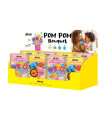 Kits de Pom Pom Bouquet 8 Pz en 2 Diseños con Exhibidor Avenir