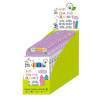 Crayones Happy Pea Pod Colores Pastel Haku Yoka x 12 con Exhibidor