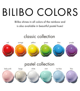Set de 12 Unidades Bilibo Pastel Mix en 6 Colores