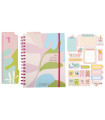 Cuaderno Espiralado Spirit con Sticker y Regla Ibicraft