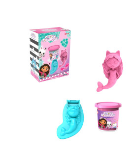 Caja Gabby Sirena con Masa y Molde de Gabbys Dollhouse