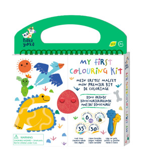 Mi Primer Kit para Colorear Haku Yoka 6 Pz en 3 Diseños con Exhibidor