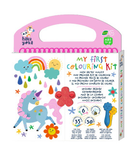 Mi Primer Kit para Colorear Haku Yoka 6 Pz en 3 Diseños con Exhibidor