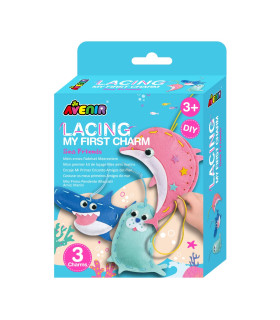 Kits de Costura My First Charm 3 Pz en 3 Diseños Level 1 con Exhibidor Avenir