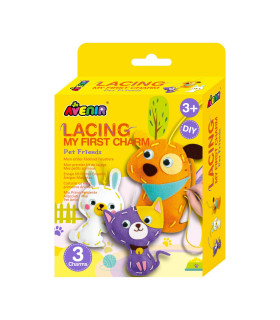 Kits de Costura My First Charm 3 Pz en 3 Diseños Level 1 con Exhibidor Avenir