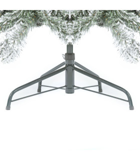 Árbol de Navidad 2.10 m Alparamis Flock Premium