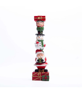 Portavela Navideño 31 cm Alparamis