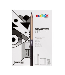 Set Premium de Dibujo Graphite Carioca Plus