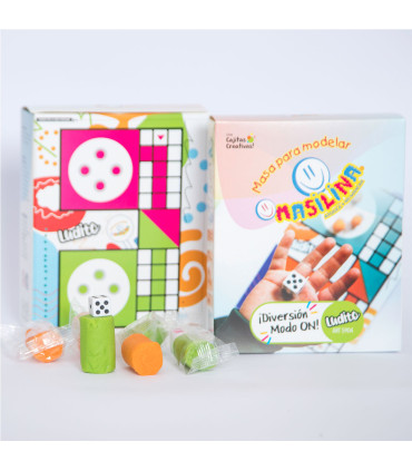 Cajita Creativa de Juego Ludo Masilina