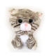 Peluche Térmico Gatito Gris Fur Buddies