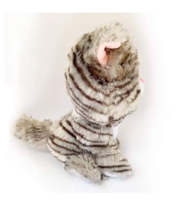 Peluche Térmico Gatito Gris Fur Buddies
