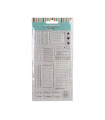 Sello Siliconado Cristal 4 x 7 pulg Planners Ibicraft