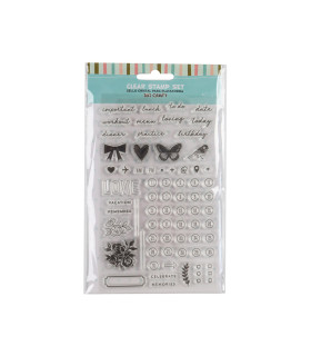 Sello Siliconado Cristal 4 x 7 pulg Planners 2 Ibicraft