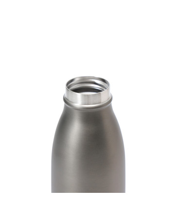 Botella Térmica 500 ml con Tapa a Rosca Thermos Gris
