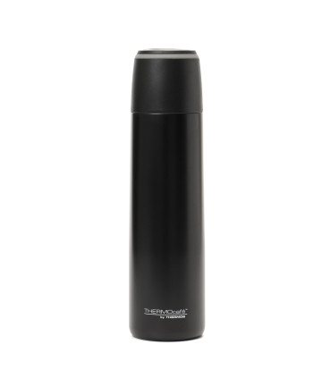Termo 1000 ml con Tapa a Rosca Pico Vertedor y Taza Thermos Negro