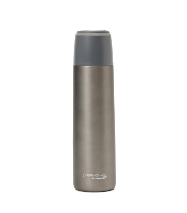 Termo 1000 ml con Tapa a Rosca Pico Vertedor y Taza Thermos Gris