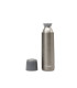 Termo 1000 ml con Tapa a Rosca Pico Vertedor y Taza Thermos Gris