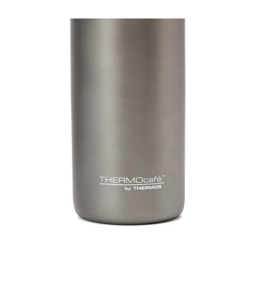 Termo 1000 ml con Tapa a Rosca Pico Vertedor y Taza Thermos Gris