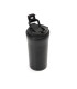 Vaso Térmico 500 ml Doble con Tapa y Sorbete Thermos Negro