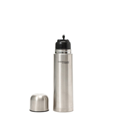 Termo 750 ml con Tapa a Rosca Pico Vertedor y Taza Thermos Acero