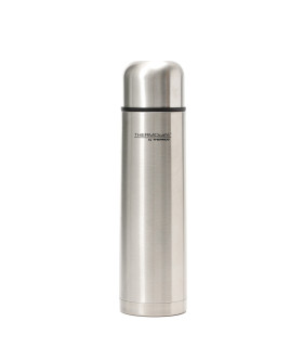 Termo 1000 ml con Tapa a Rosca Pico Vertedor y Taza Thermos Acero