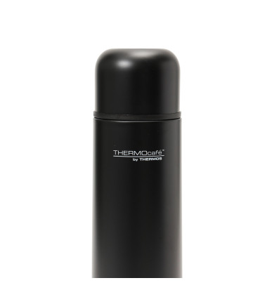 Termo 1000 ml con Tapa a Rosca Pico Vertedor y Taza Thermos Negro