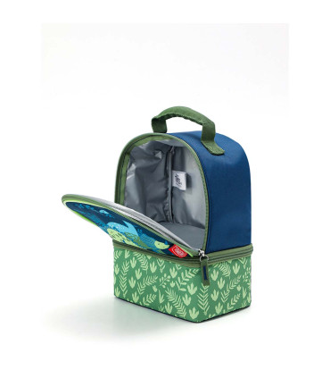 Lunchera Térmica con Doble Fondo Dinosaurios Thermos