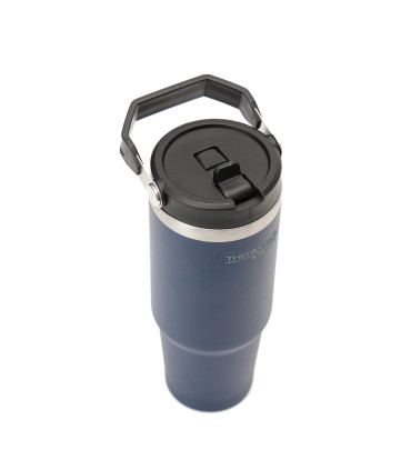 Vaso Térmico 880 ml con Tapa con Pico y Manija Thermos Azul