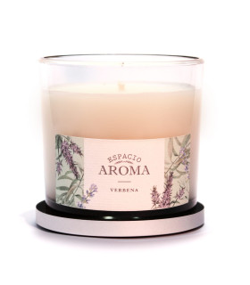 Vela de Soja Aromática 250 g Línea Clásica Verbena Espacio Aroma