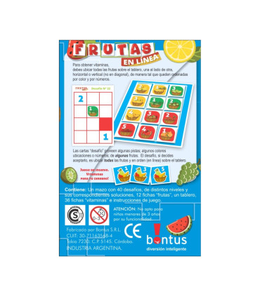 Juego Eco Frutas en Línea