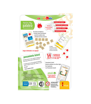 Juego de Mesa 4 Pistas Una Palabra