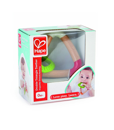 Mordillo Doble Triángulo Hape