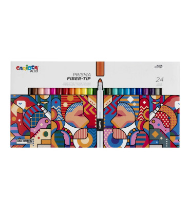 Marcadores Multi Trazo Prisma Carioca Plus x 24