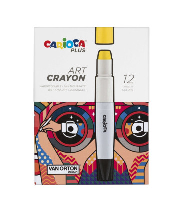 Crayón Artístico Carioca Plus x 12