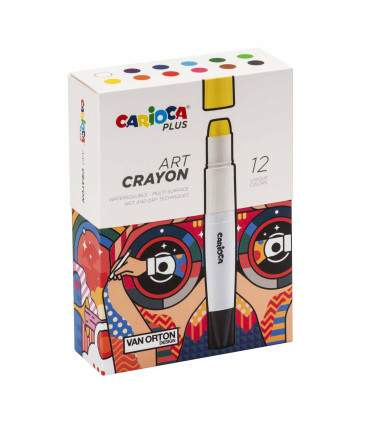 Crayón Artístico Carioca Plus x 12