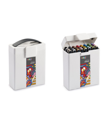 Marcadores Sketch Doble Punta Carioca Plus x 32