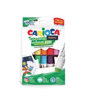 Témperas Sólidas para Tela Temperello Carioca x 10 Témperas Sólidas para Tela Temperello Carioca x 10