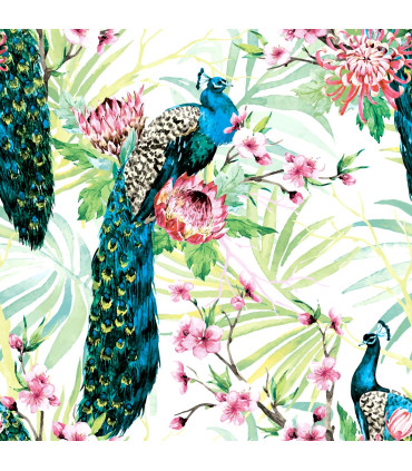 Servilletas 33 x 33 cm Tropic Peacock