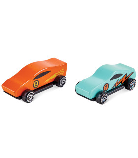 Garaje para Autos de Juguete con Saltos y Piruetas Hape
