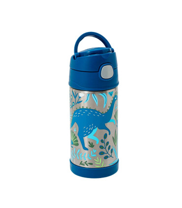 Botella Térmica con Sorbete Thermos Funtainer 355 ml Dinosaurios