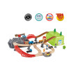 Set de Tren de Ciudad de Juguete en Caja Hape