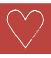 Servilletas 33 x 33 cm I Love You