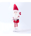 Adorno de Santa con Candy Piernas Extensibles 63 cm Alparamis