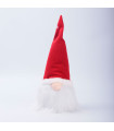 Adorno de Duende Rojo con Luz LED 30 cm Alparamis