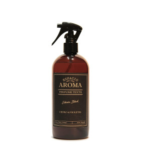 Aromatizador Textil 500 ml Línea Black Cedro y Violetas Espacio Aroma Aromatizador Textil 500 ml Línea Black Cedro y Violetas Espacio Aroma