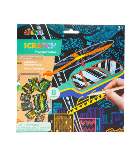 Scratch 20 Pz en 4 Diseños con Exhibidor Avenir Scratch 20 Pz en 4 Diseños con Exhibidor Avenir