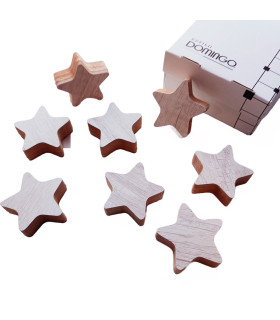 Adornos de Estrellas 5 cm x 8 Adornos de Estrellas 5 cm x 8