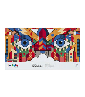 Lápices de Colores Carioca Plus 4.0 x 40 Lápices de Colores Carioca Plus 4.0 x 40